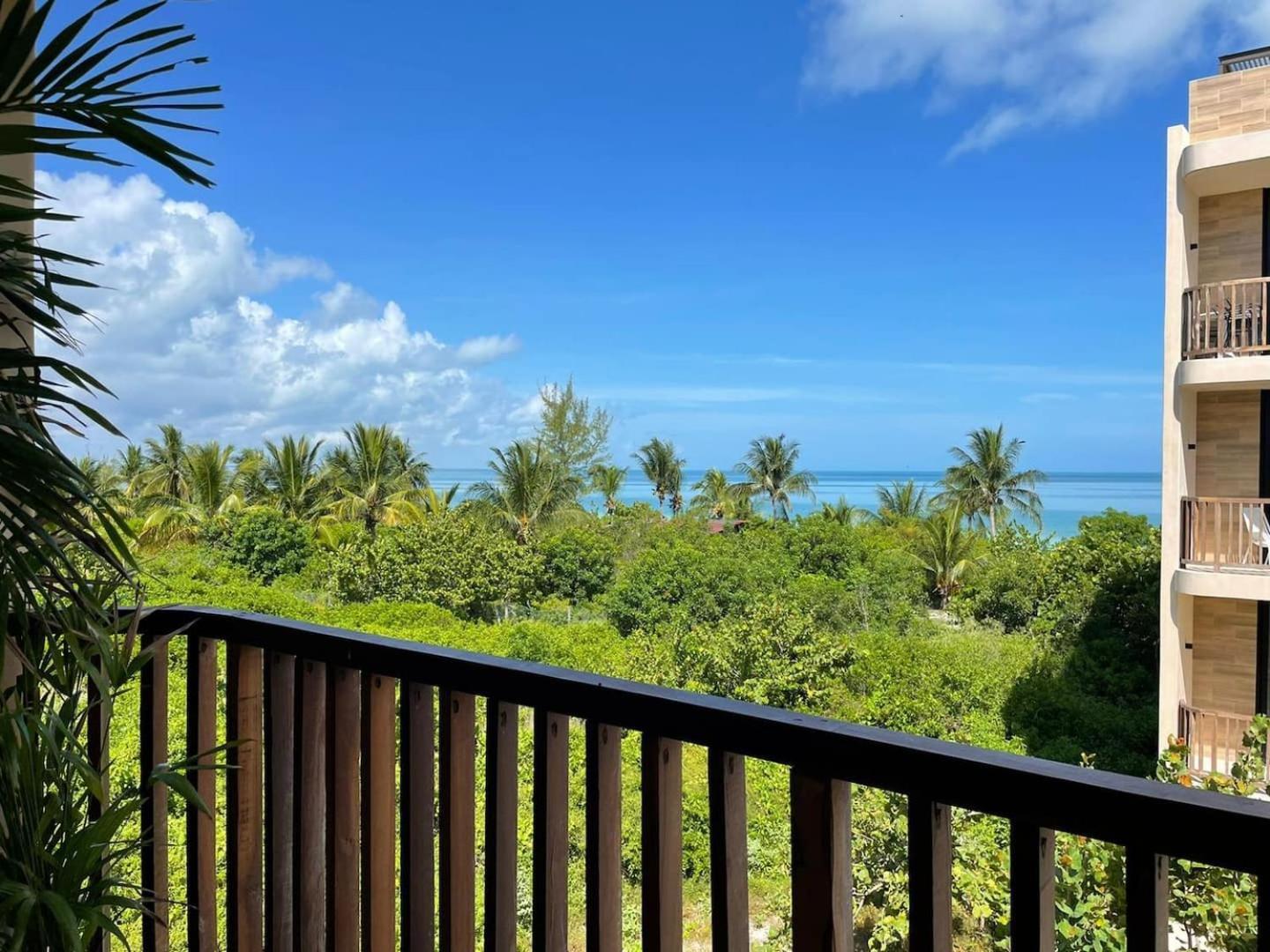 Hermoso Departamento Con Vista Al Mar Isla Holbox Exterior foto
